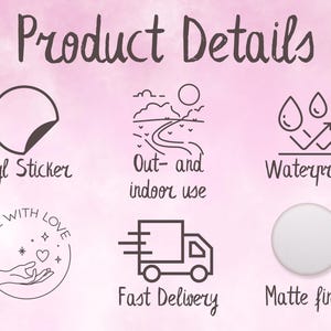 Custom Stickers, Personalized Stickers, Custom Vinyl Stickers, Your Pictures as Stickers, Waterproof, Individual Stickers, Laptop Stickers image 2