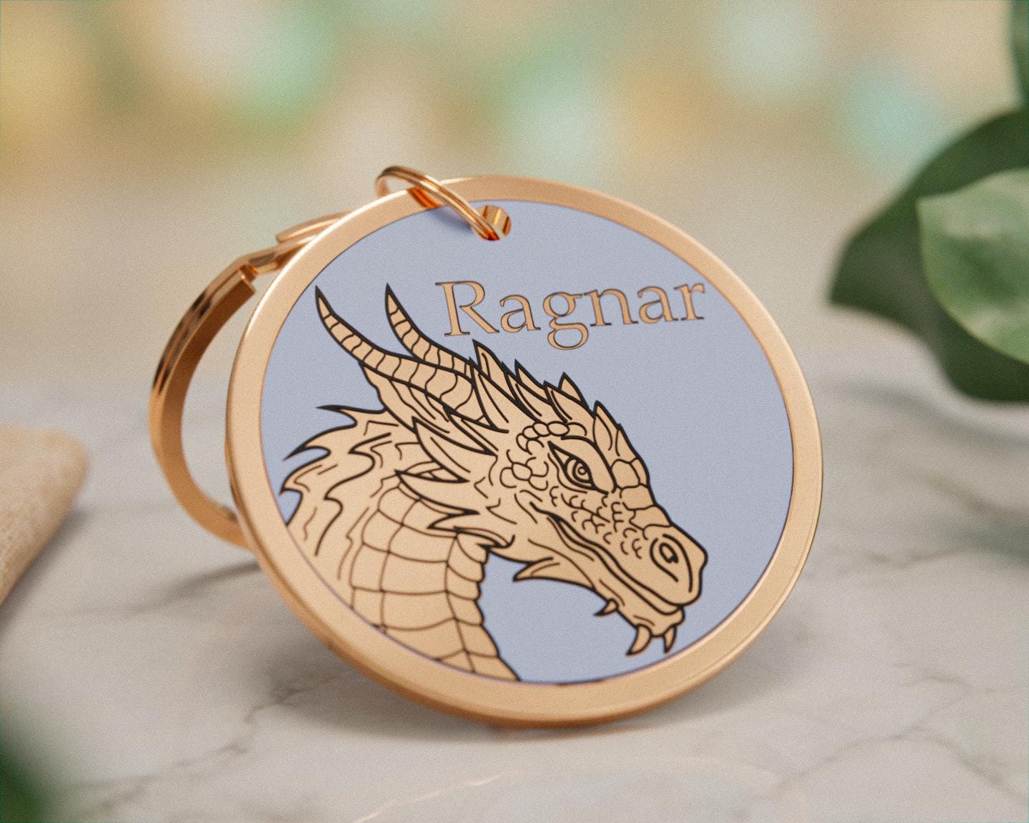 Dragon Dog Tag for Dogs - Etsy
