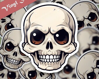 Halloween Holographic Skeleton Sticker | Planner Sticker | Scrapbook Sticker | Journal Sticker | Cute vinyl Sticker | Fall Season | Spooky