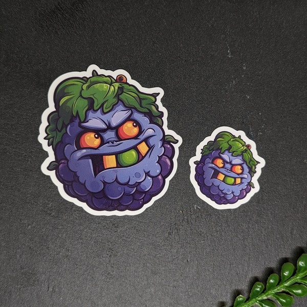 Weintrauben Monster Sticker | #14