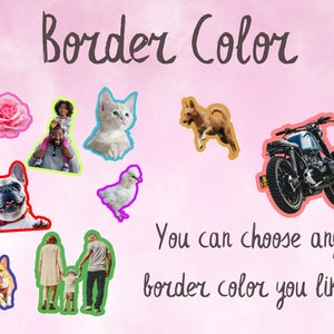Custom Stickers, Personalized Stickers, Custom Vinyl Stickers, Your Pictures as Stickers, Waterproof, Individual Stickers, Laptop Stickers image 4