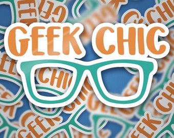 Geek chique tekststickers | Plannerstickers | Plakboekstickers | Tijdschriftstickers | Leuke vinylstickers | Computerstickers | Laptopstickers