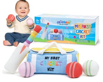 Soft Cotton Cricket Baby Toy Set | Sensory Play Kit for Infants