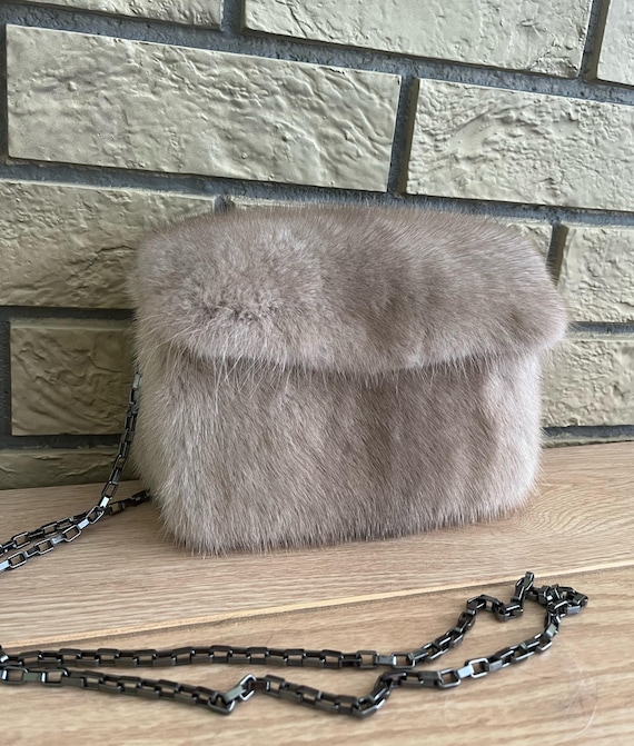 Luxury Small Mink Fur Crossbody Bag Real Mink Fur Clutch Bag Luxury Small Fur Bag Small Mink Fur Crossbody Bag Womens Luxury Bag Etsy Canada