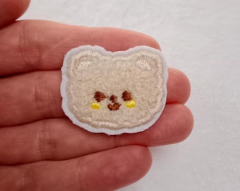 Teddybärkopf  Bügelbild , Aufnäher Patch , Bügelpatch , Sticker , Mitbringsel Kindergeburtstag
