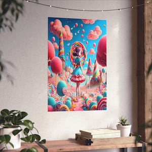 Candy Girl Vertical Poster