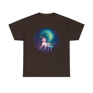Pastel Moon Unicorn T shirt