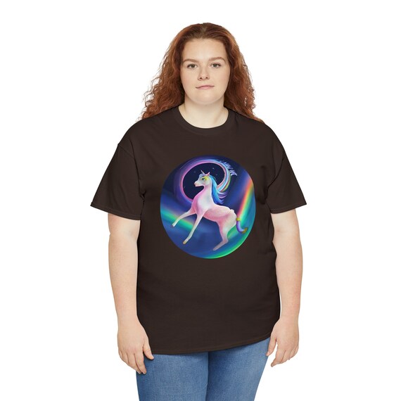 【DIMANCHE】RAINBOW UNICORN T-SHIRT Rainbow Unicorn t-shirt – Bittersweet Paris
