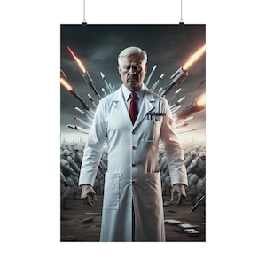 Weaponized Scientist Vertical Poster