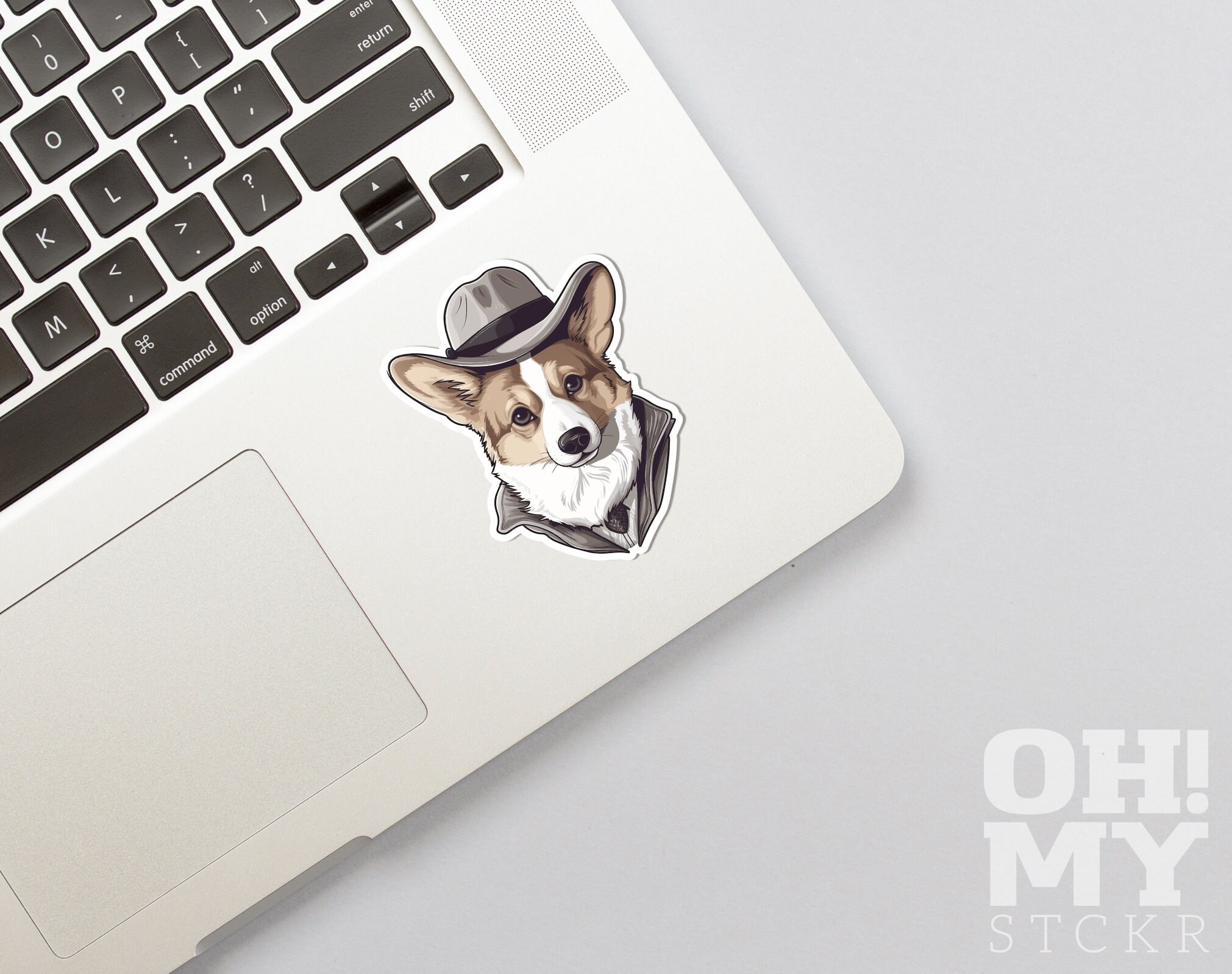 Labratory Corgi Sticker Corgi Dog Sticker, Animal Sticker, Pet Sticker, Dog Detective Sticker ...