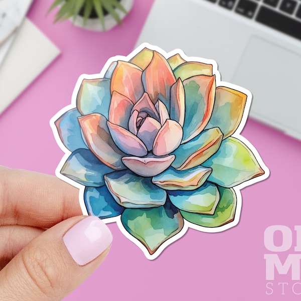 Succulent Sticker, Plant Sticker, Succ It Sticker, Cute Sticker, Macbook Sticker, IPad Sticker, Laptop Sticker