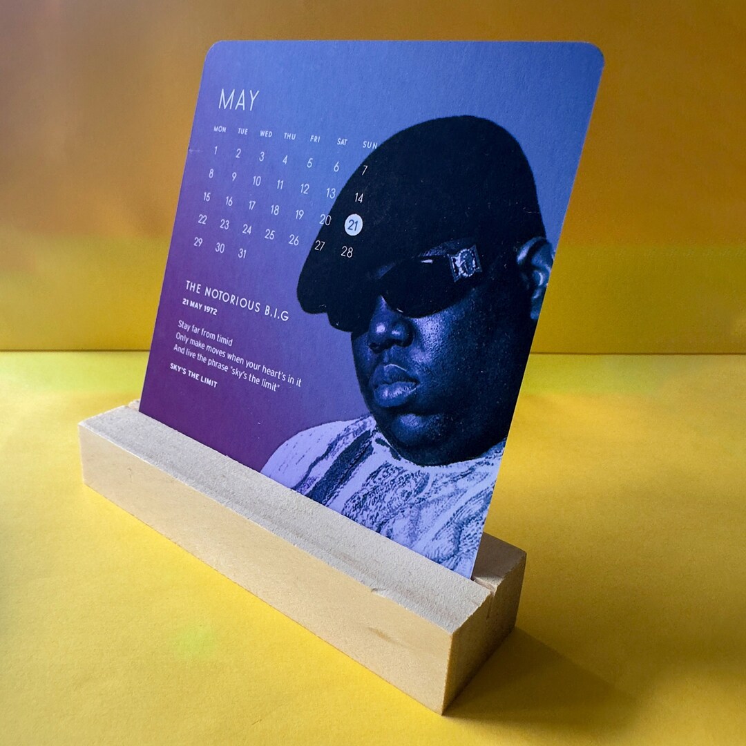 2023 Hiphop Mini Desk Calendar Etsy