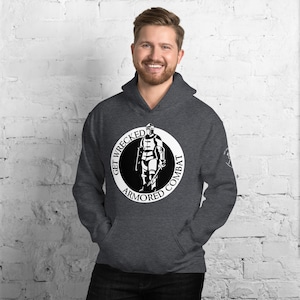 Armored Silhouette Hoodie