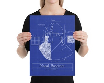 Nasal Bascinet (Compressed) Blueprint