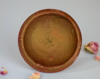 Color de labios Aker Fassi Terracotta, tinte labial Berber Cherry, olla de barro marroquí, lápiz labial natural,