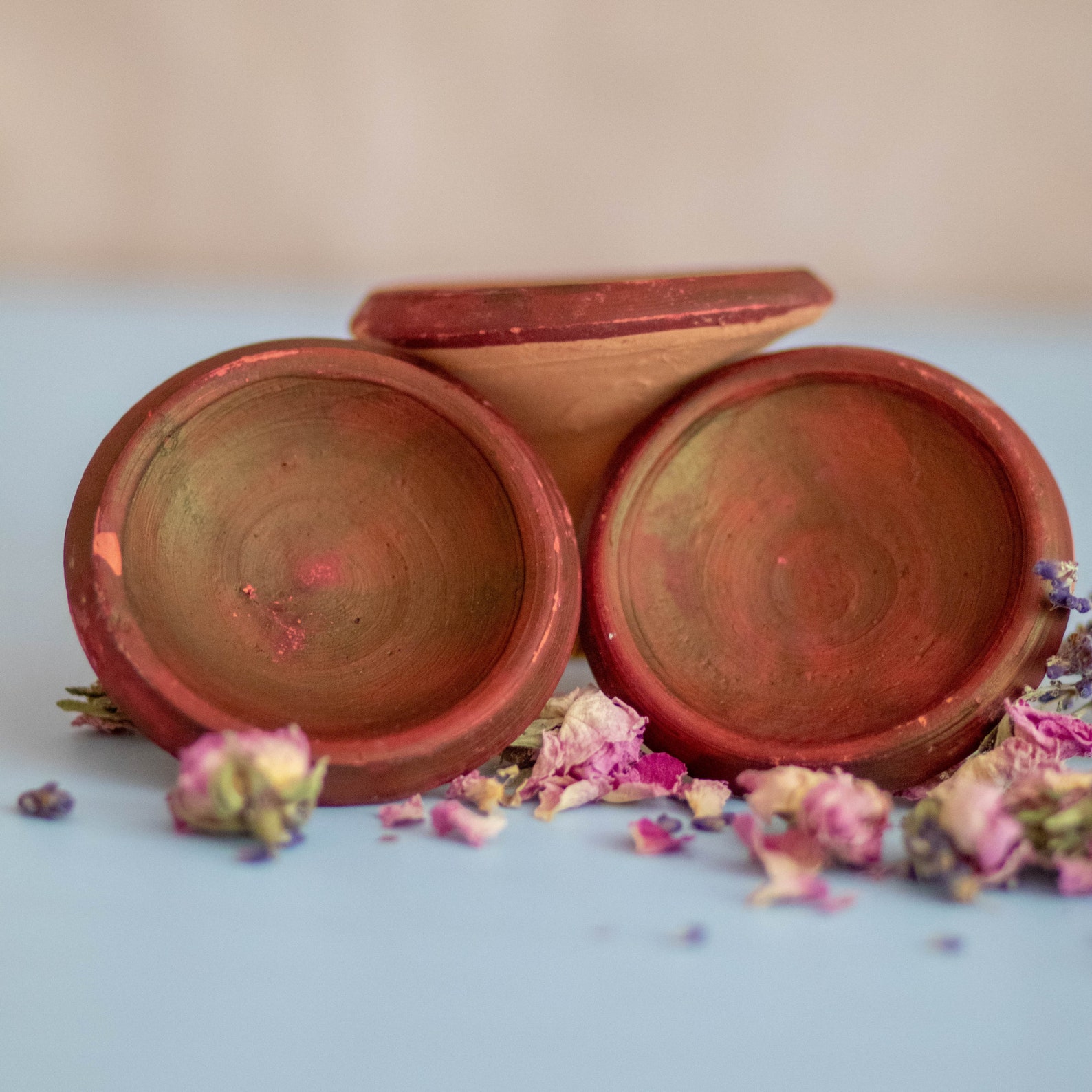 Berber Lip Stain, Moroccan Clay Pot, Lip and Cheek Stain, Moroccan