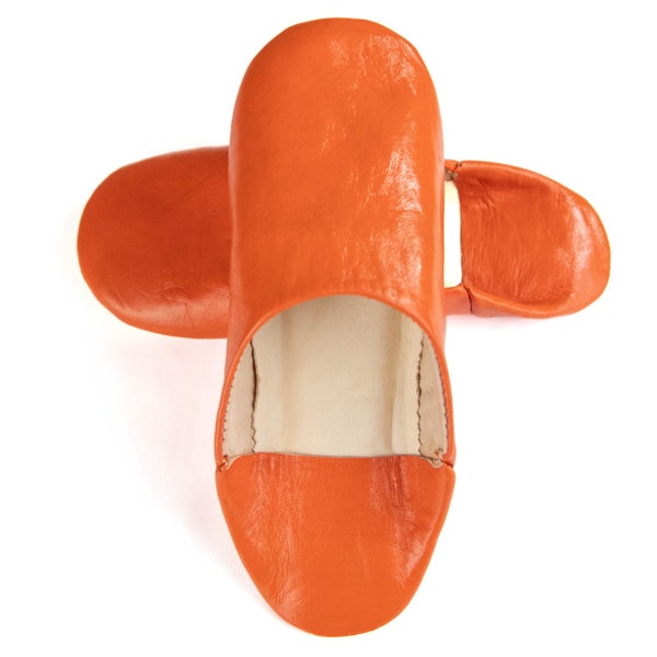 Moroccan Babouche Slippers - Handmade Women's Slippers - Soft Skin Leather Women Slippers - Cozy Women Slippers - Leather Slipper