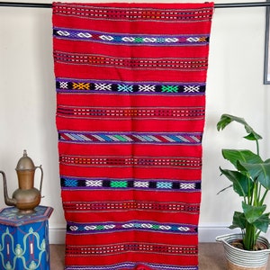 Handmade Moroccan Rug - Authentic Berber Rug - Bohemian Style Rug For Living Room - Berber Rug - Moroccan Rugs