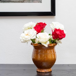 Handmade Pottery Planter Pot Flower - Ceramic Glazed Flower Pot - Moroccan Ceramic Planter/Pot