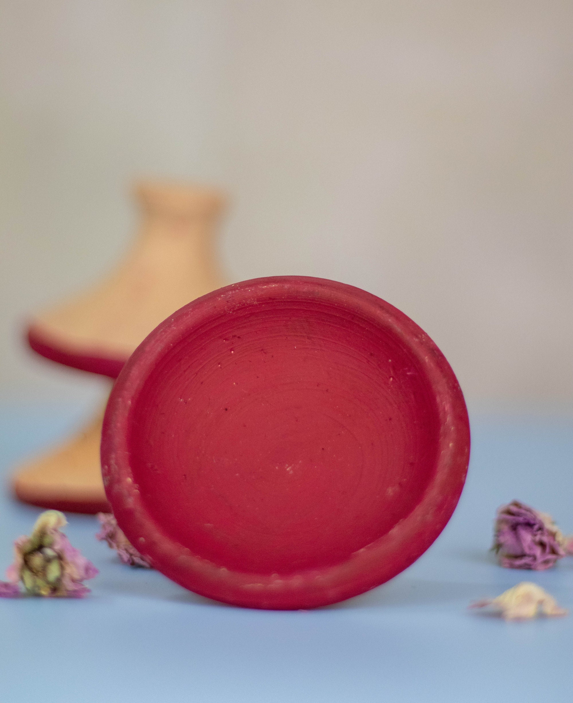Rouge à Lèvres Artisanal Aker Fassi - 100% Bio Et Naturel - Fait Main Au Maroc - Teinte Rose Mat