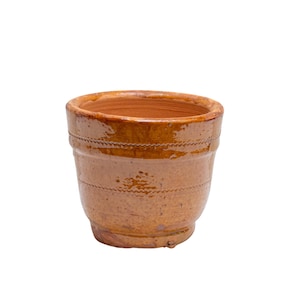 Handmade Pottery Planter Pot Flower - Ceramic Glazed Flower Pot - Moroccan Ceramic Planter/Pot