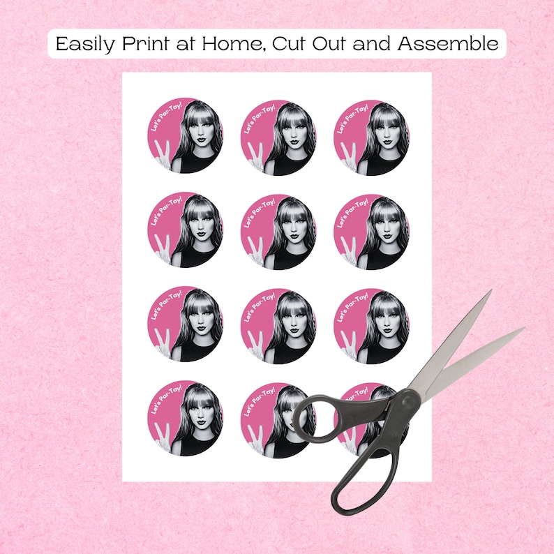 Taylor Swift Cupcake Toppers Printable Taylor Swift Party Etsy Taylor Swift Cupcake Toppers Printable Taylor Swift Party Etsy