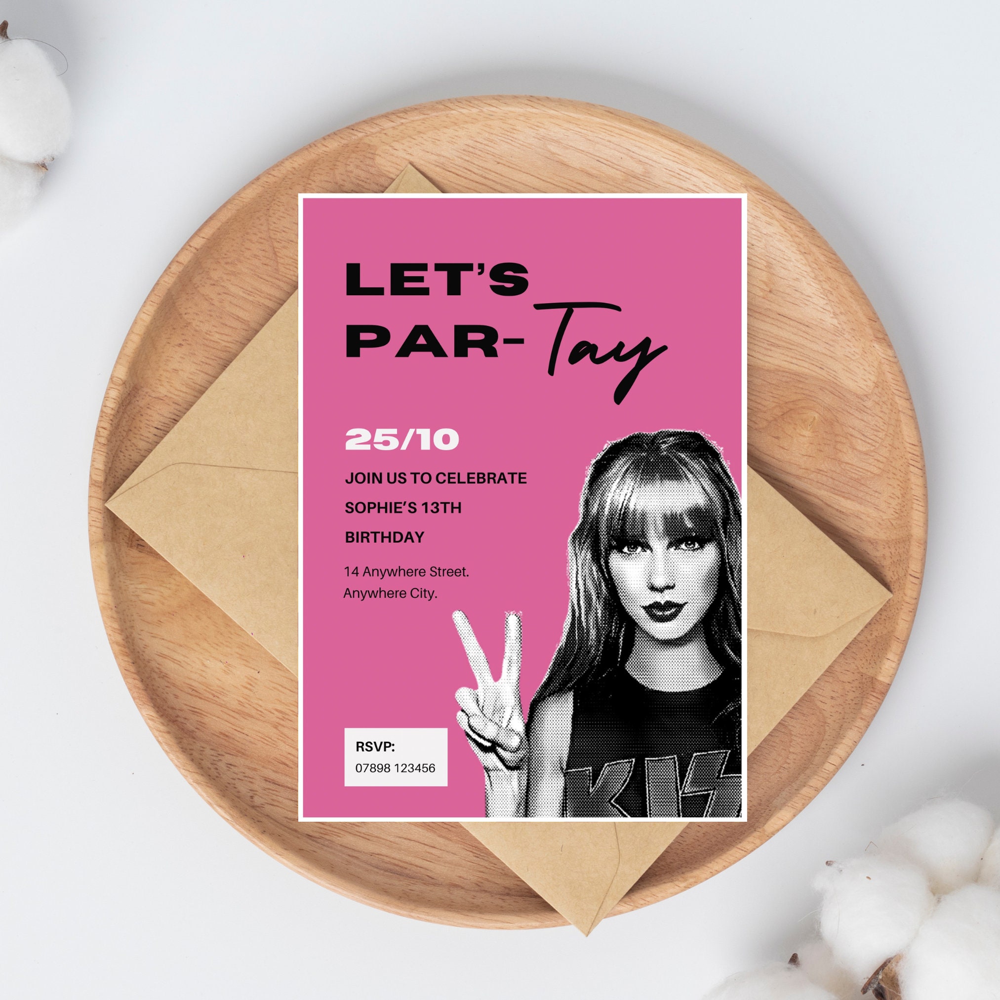 Printable Taylor Swift Invitation T Swift Party Invite Swiftie Etsy Printable Taylor Swift Invitation T Swift Party Invite Swiftie Etsy