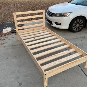 PRICE CHANGE - Handmade Twin Bedframe