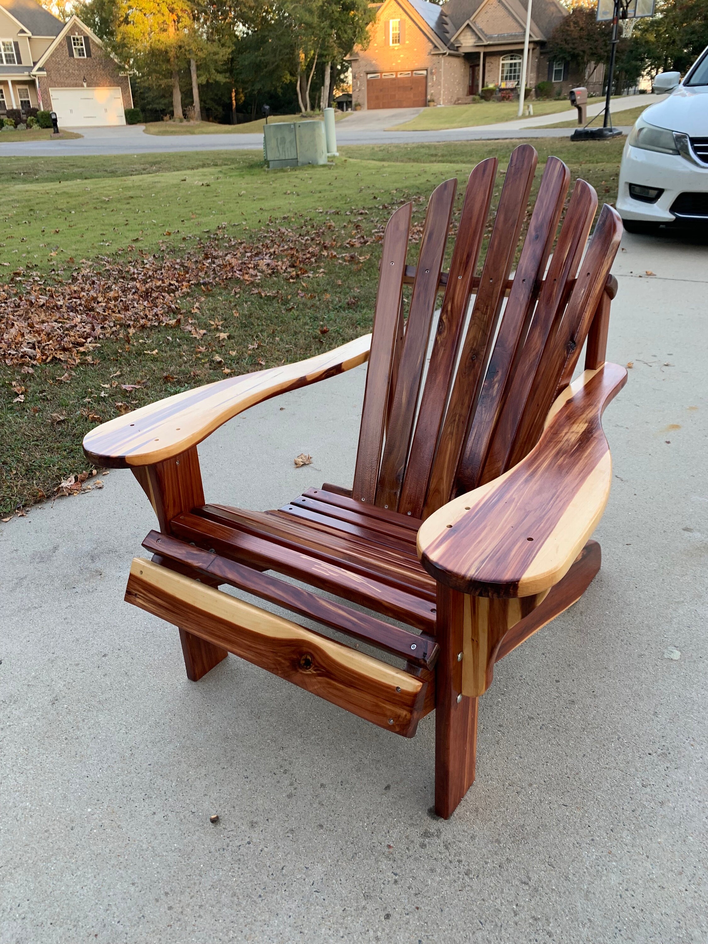 Cedar Adirondack Chair Etsy UK