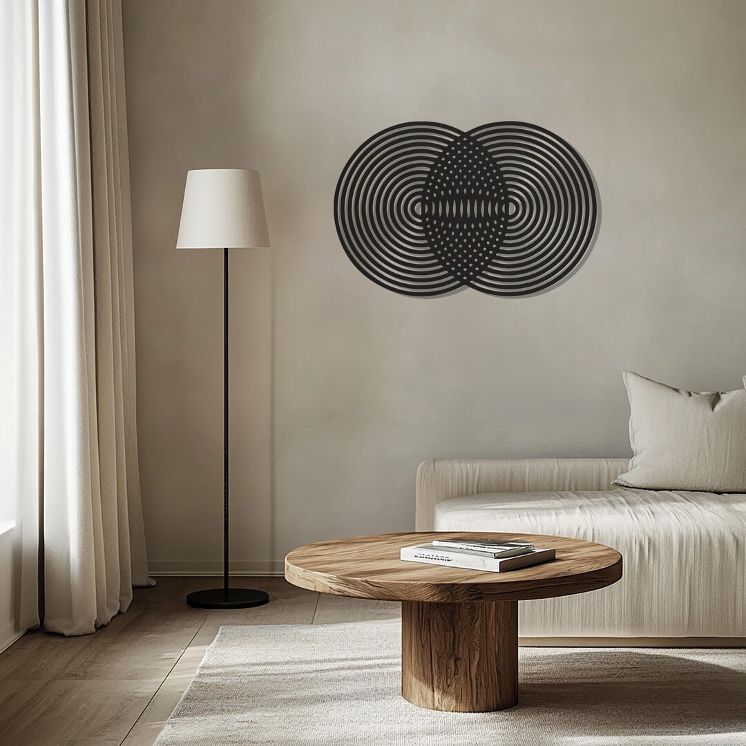 Sacred Geometry Metal Wall Art | Modern Geometric Wall Decor ...