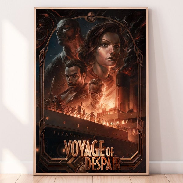Voyage of Despair Poster | Call of Duty Zombies Poster | Game Poster | Video Game Poster | Gaming Art | Man Cave Poster | Gift For Him