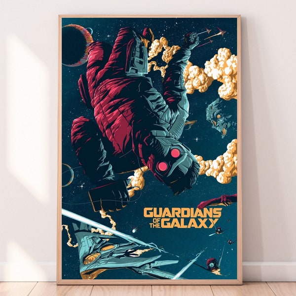 Guardians of the Galaxy Poster | Guardians of the Galaxy Poster | Star Lord Poster| Guardians of Galaxy Fan Art Poster