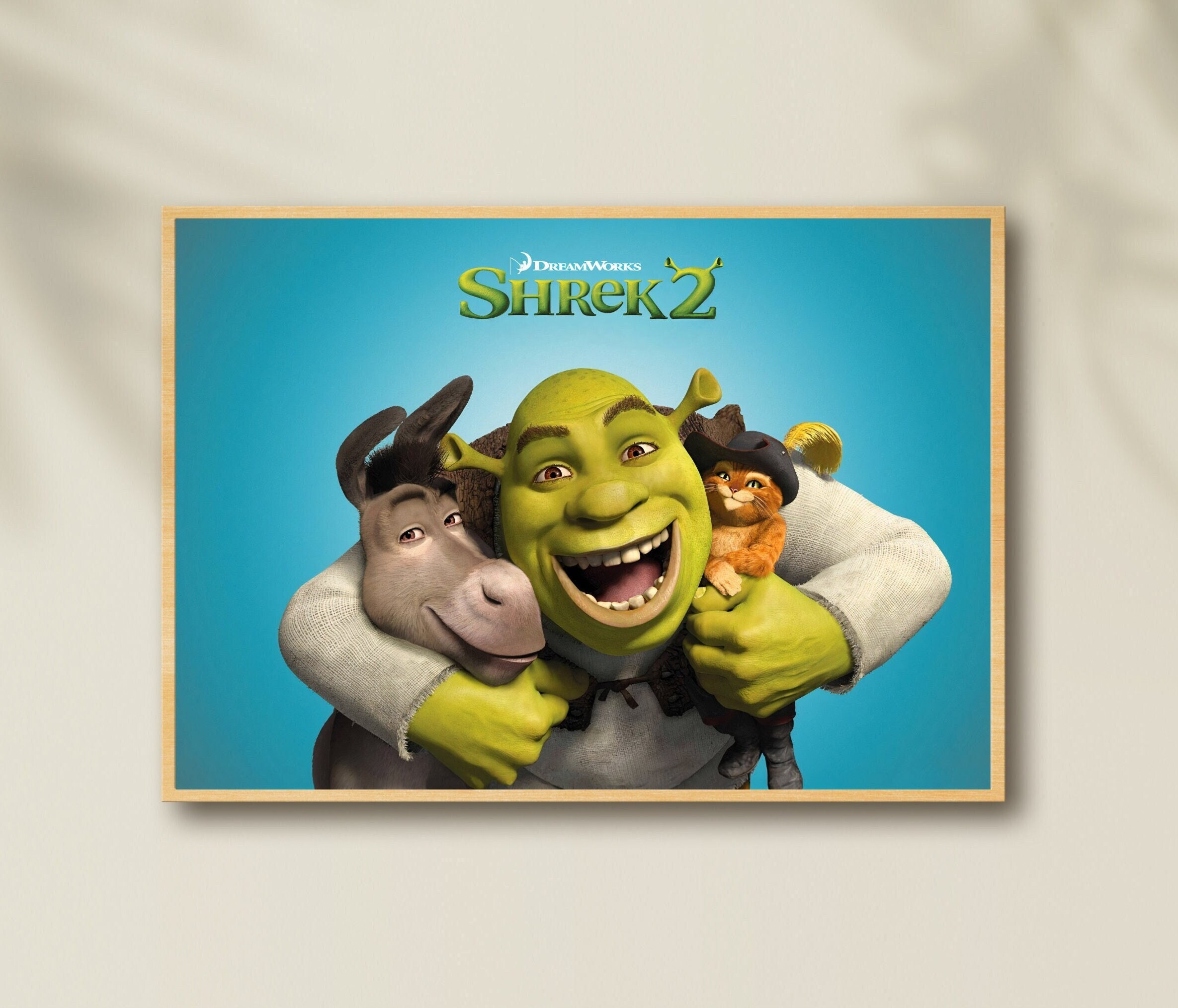 Giant Shrek Head Art Print for Sale by MemeStickersCo