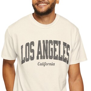 Los Angeles California Tee | Retro LA Shirt | Comfort Colors Tee | Vintage Palm Tree Tshirt | Aesthetic California Shirt | West Coast Vibes