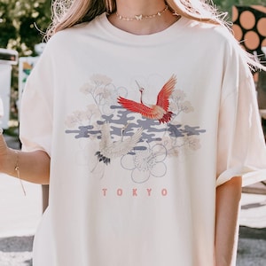 Tokyo Graphic Shirt | Aesthetic Japan Travel Tee | Comfort Colors T Shirt | Japanese Cityscape Tee | Wanderlust Gift | Anime Vibes | Gift