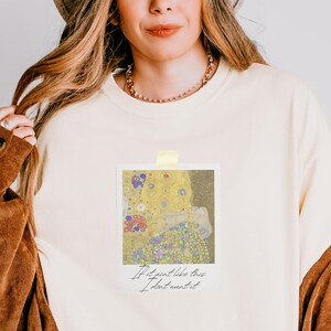 Gustav Klimt The Kiss Parody T-Shirt: Comfort Colors Art Tee