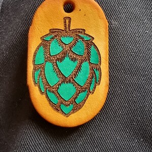 Leather keyrings