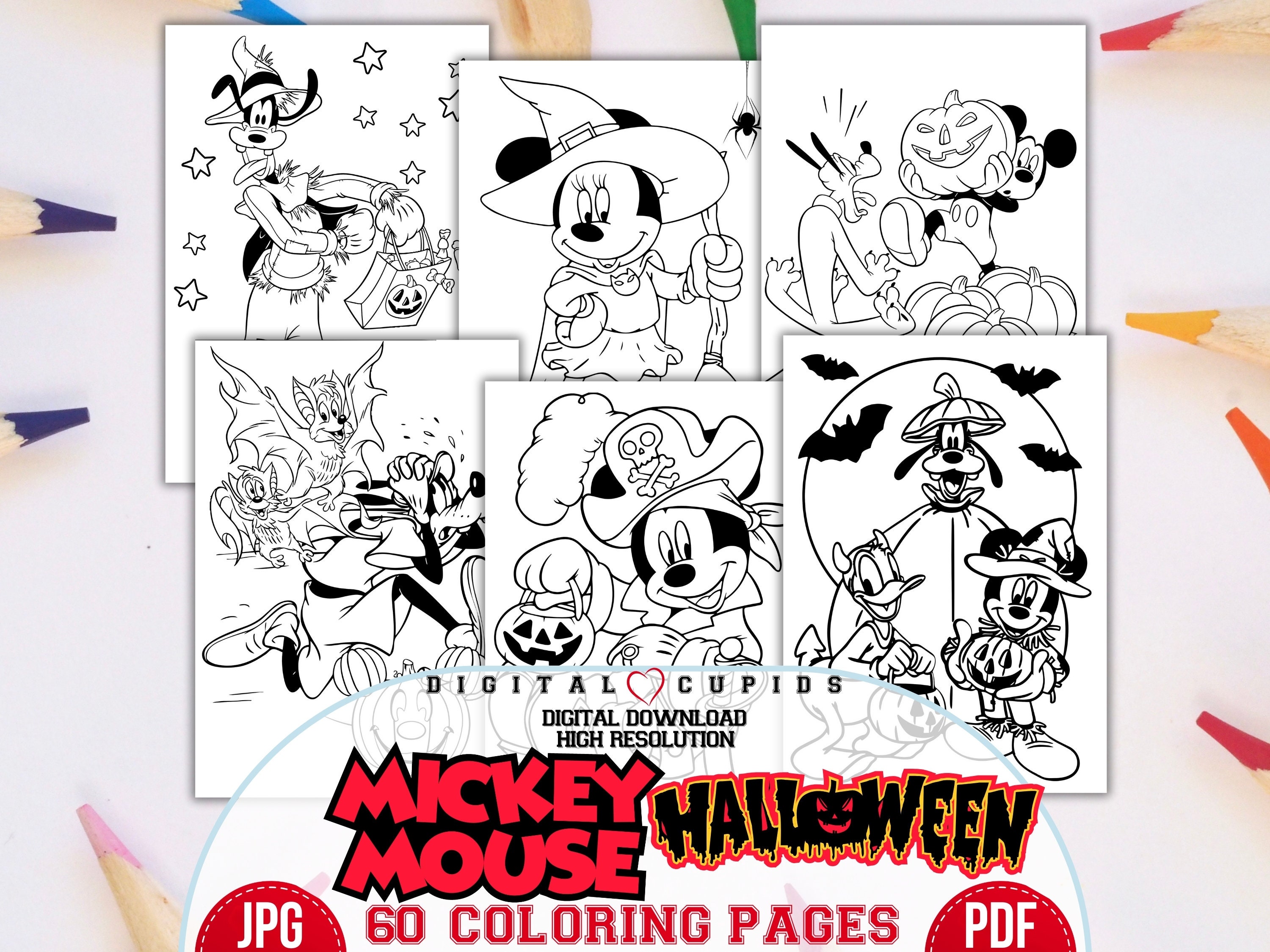 Mickey Mouse Clubhouse Halloween Coloring Pages Mickey Mouse Halloween