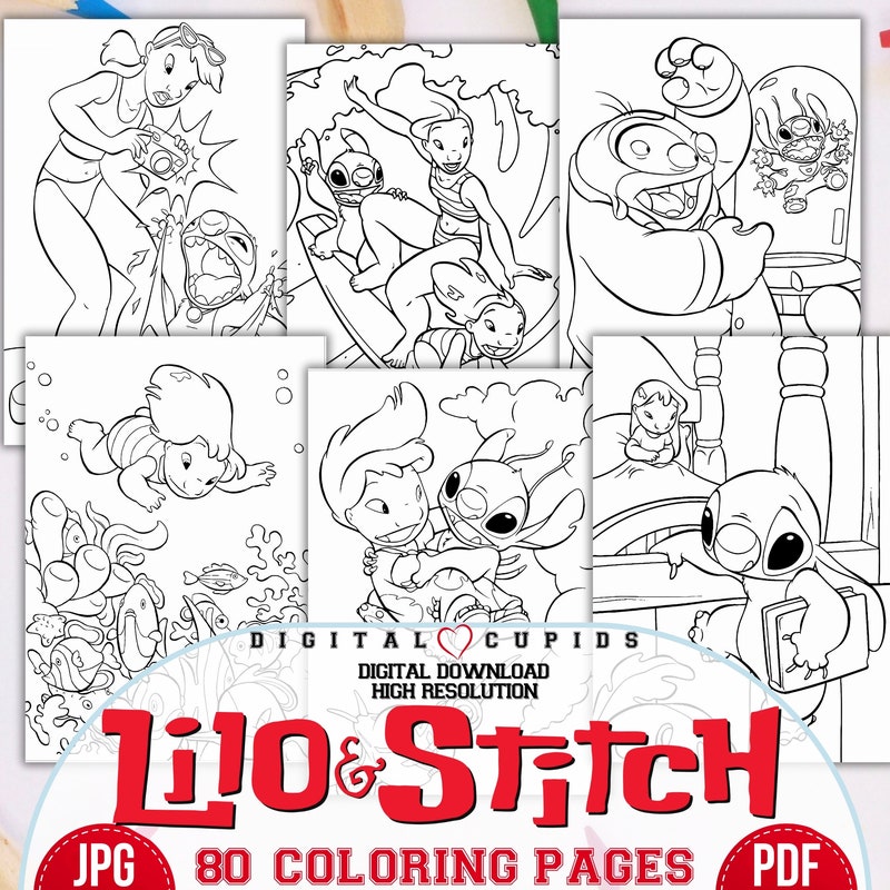 Lilo and Stitch School Supplies - Etsy