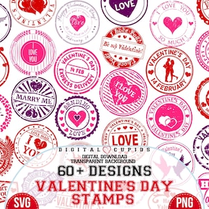 ラブストーリースタンプクリップアート、ロマンチックなSVG PNGバンドル、愛のメッセージ昇華、プロポーズと結婚式の装飾、バレンタインデーステッカー、ハート