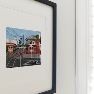 Kensington train station, Melbourne fine art print image 3