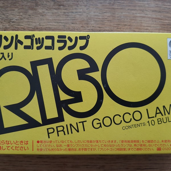 Riso Print Gocco nieuwe flitslampen 10 lampen