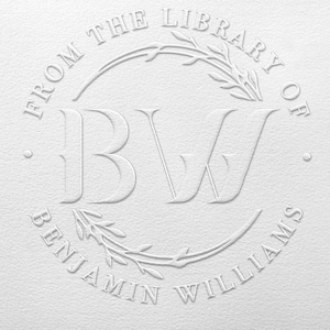 Custom Book Embosser, Personalized Embosser stamp, Book Embosser, Scrap booking Embosser, Personalized envelopes embosser, Book lover Gift