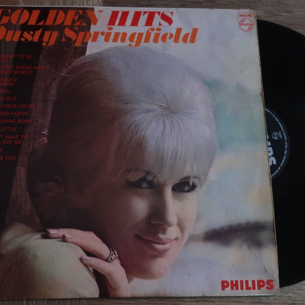 Golden Hits Dusty Springfield 1966 Vinyl LP Record UK pressing.