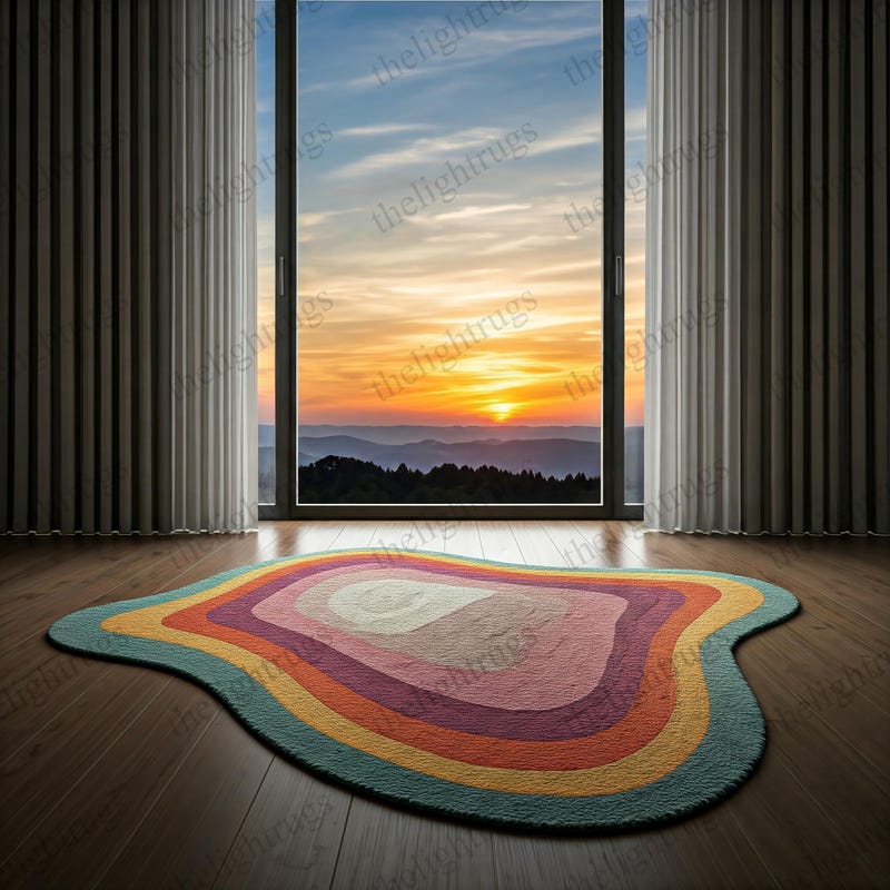 Irregular Rug - Etsy