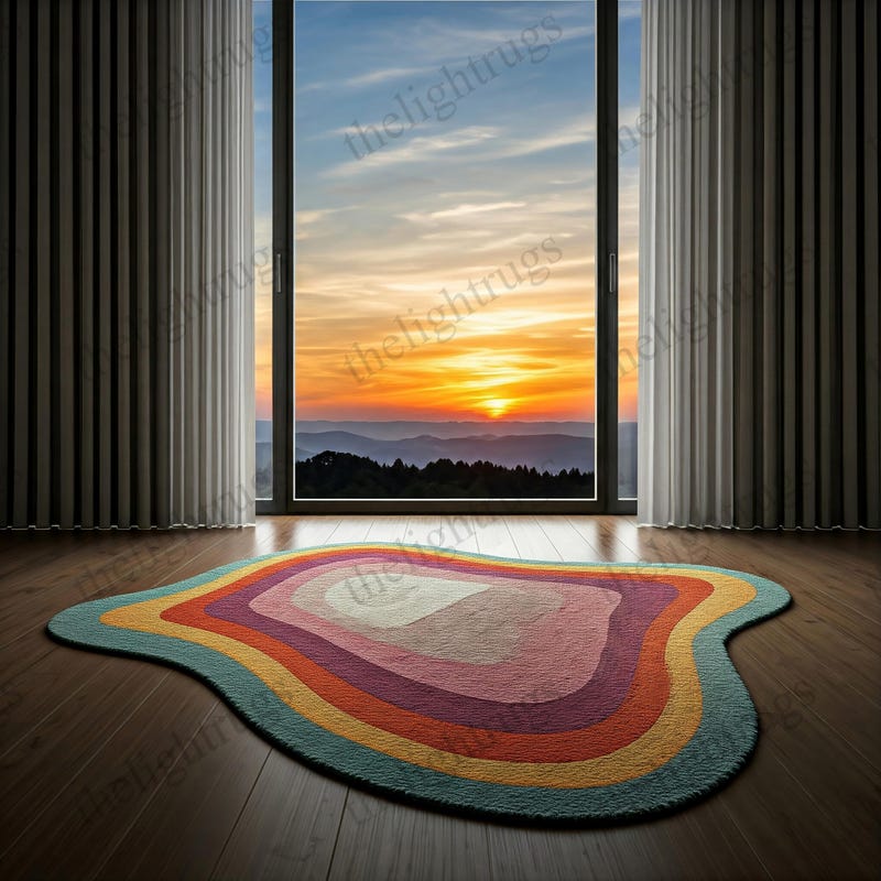Irregular Rug - Etsy
