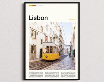 Lissabon Druck, Lissabon Poster, Lissabon Wandkunst, Portugal Kunstdruck, Lissabon Foto