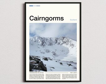 Cairngorms Print, Cairngorms Poster, Cairngorms Wall Art, Scotland Art Print, Cairngorms Photo