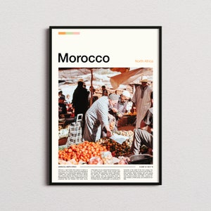 Morocco Print, Morocco Poster, Morocco Wall Art, Morocco Art Print, Morocco Photo, Morocco Gifts