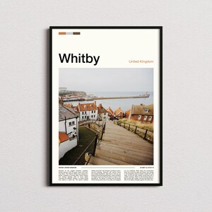 Impression Whitby, affiche Whitby, art mural Whitby, impression d'art Whitby, art mural Whitby, photo Whitby